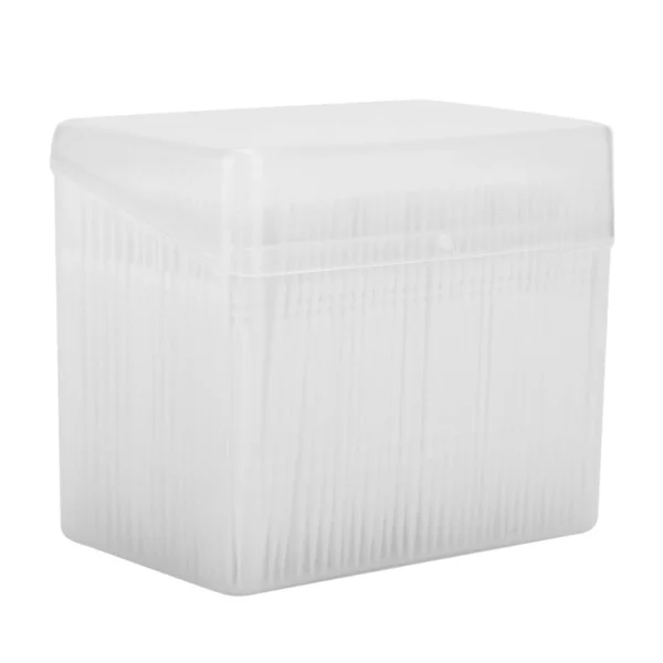 1100pcs Double Head Toothpicks Portable Dental Floss Teeth Cleaning Tool Oral Care Teeth Stick Interdental Toothpick Brush White