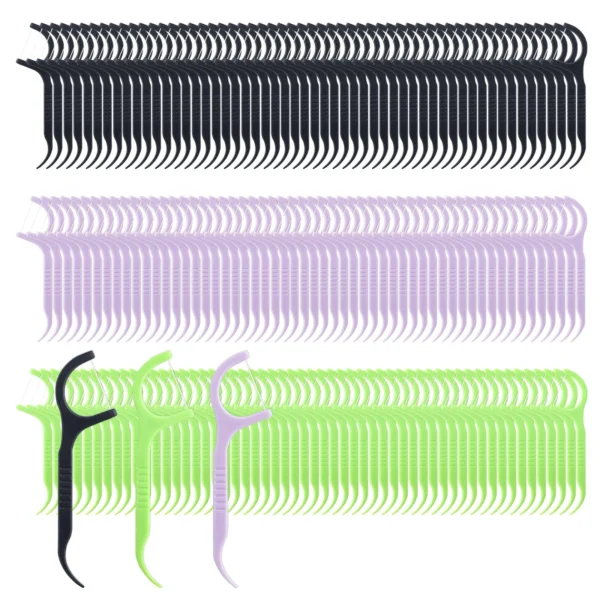 Bulk Floss Picks Dental TSF6 Floss Sticks Bulk for Teeth, Floss Picks Dental Floss Picks Bulk for Family, Travel, Braces & Sensitive Teeth Dental Hygiene Essentials 3000