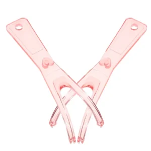 2pcs Dental Floss Holder Replacement Floss Holders Plastic Floss Handles for Teeth Cleaning