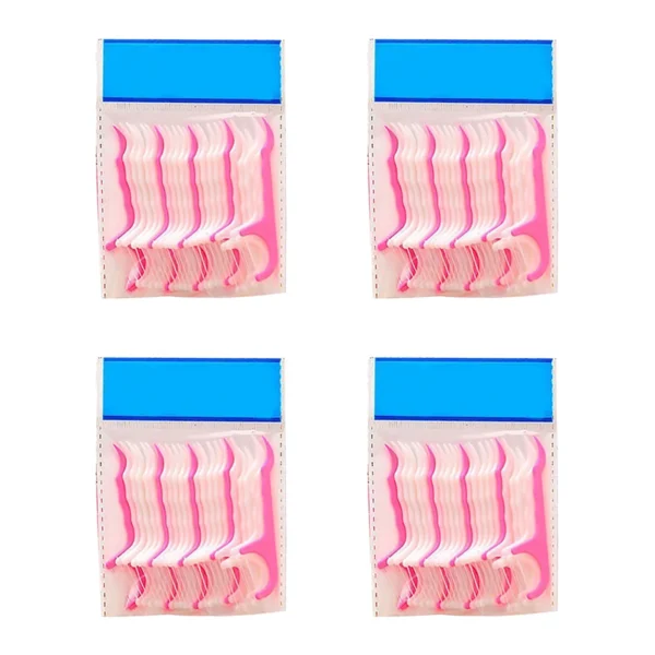 25-250Pcs Dental Floss Flosser Pick Teeth Toothpicks Stick Oral Care Tooth Clean