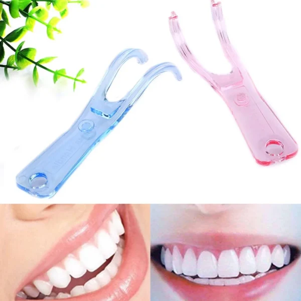 1Pc Dental floss holder oral picks teeth care dental convenient teeth cleaning